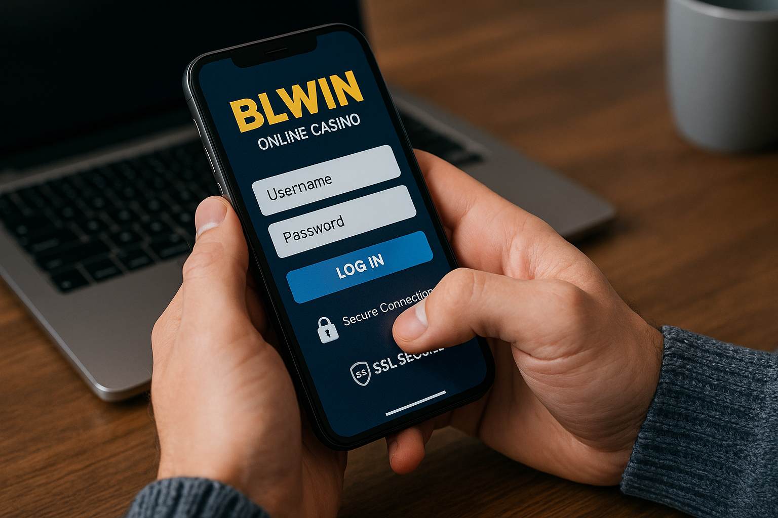 Login no Cassino BLWIN